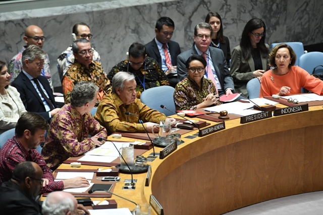 Sidang Dewan Keamanan PBB Dimeriahkan Ragam Motif Batik 